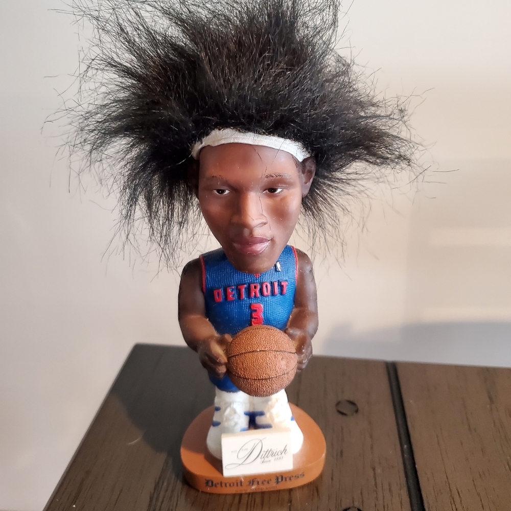 Ben Wallace bobblehead and 8x10 photo vintage